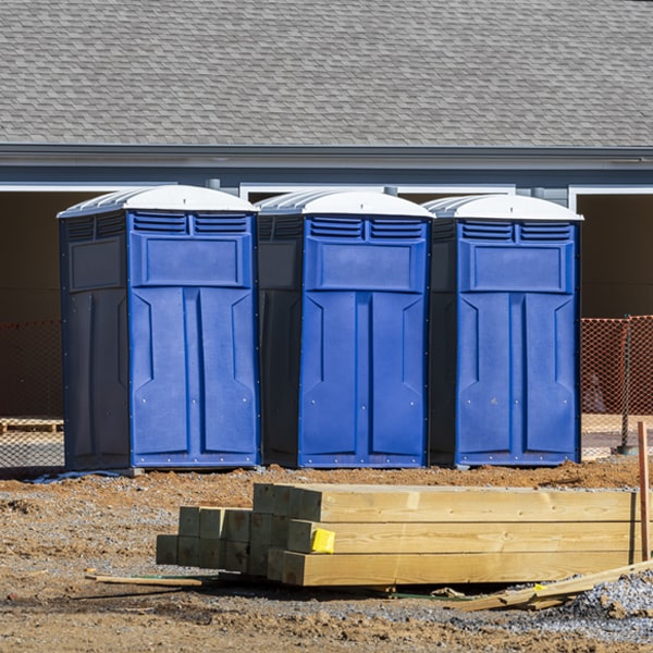 are there different sizes of portable restrooms available for rent in Carbon IN